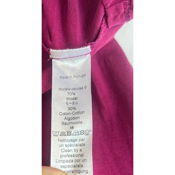 Kenzo Paris Purple Magenta Striped Logo T-Shirt Women’s Size Small Streetwear - Picture 6 of 6